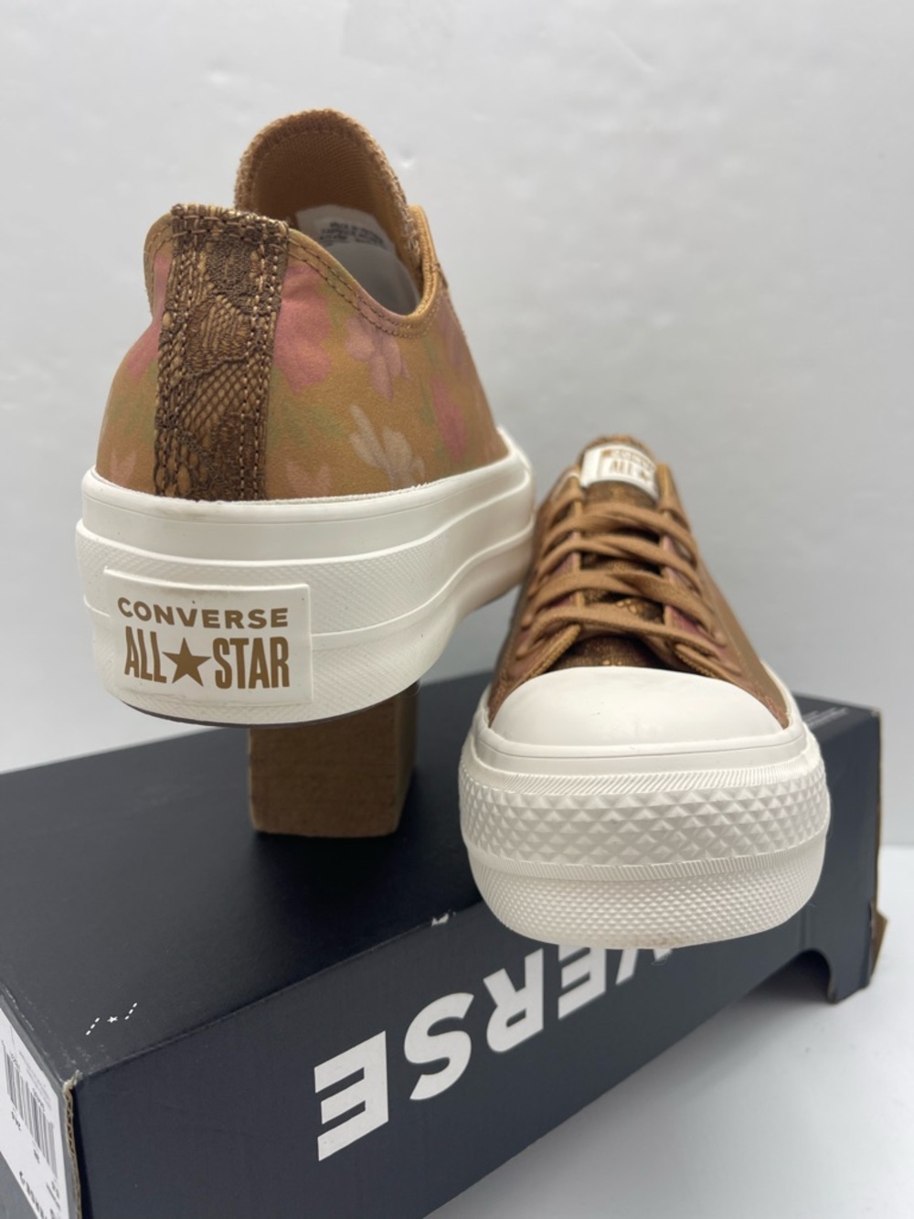 Converse CTAS Lift Ox Platform Sneakers Incensed Egret Grounded A17486F Low Top - Picture 10 of 16